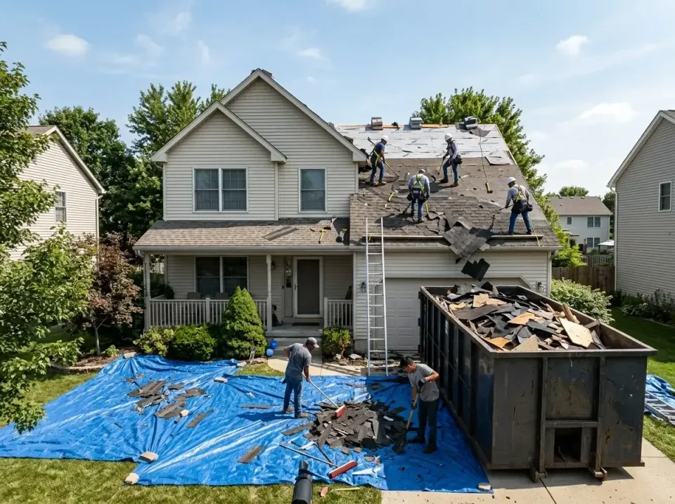 roof-replacement-debris-remova-004 — frequently asked questions, Cheapest Dumpster Rentals in Burlington, IA
